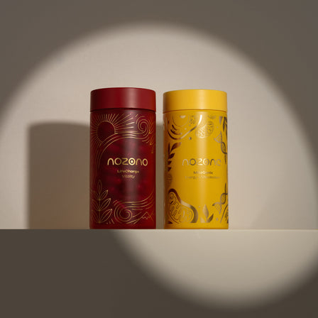 NOZONO Longevity Foundation Duo – Set aus LifeCharge und MitoGenix für langfristige Vitalität